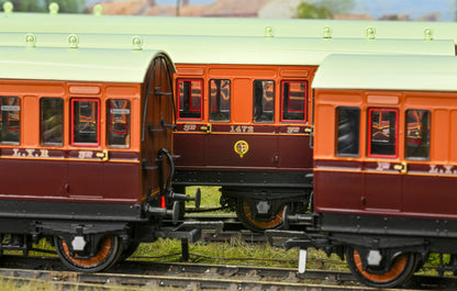 978142 ‘Evolution’ 48’ Lancashire and Yorkshire Railway Brown & Umber Full brake No.12