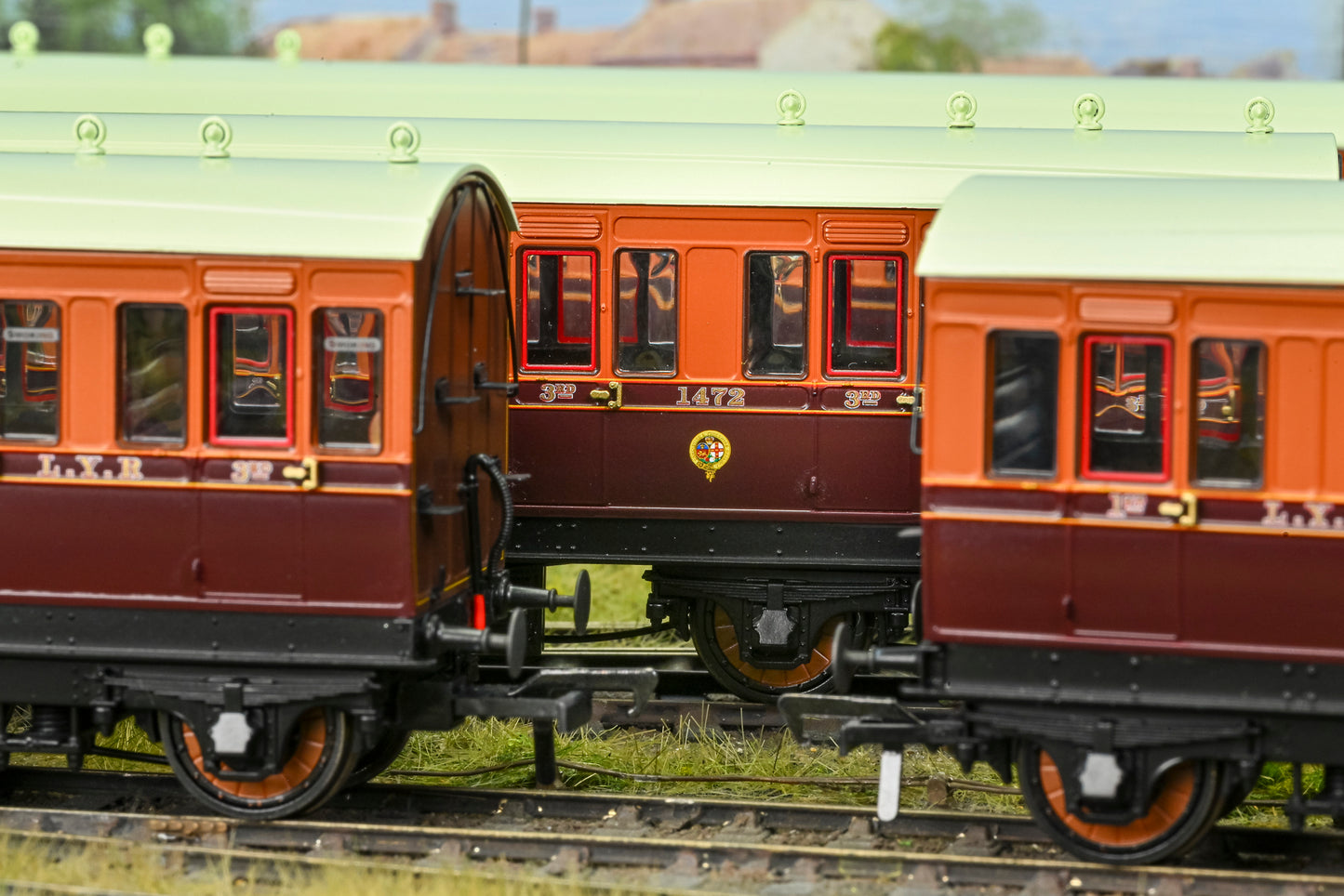 978137 ‘Evolution’ 48’ Lancashire and Yorkshire Railway Brown & Umber No.1472, 2006 & 495 Triple Pack