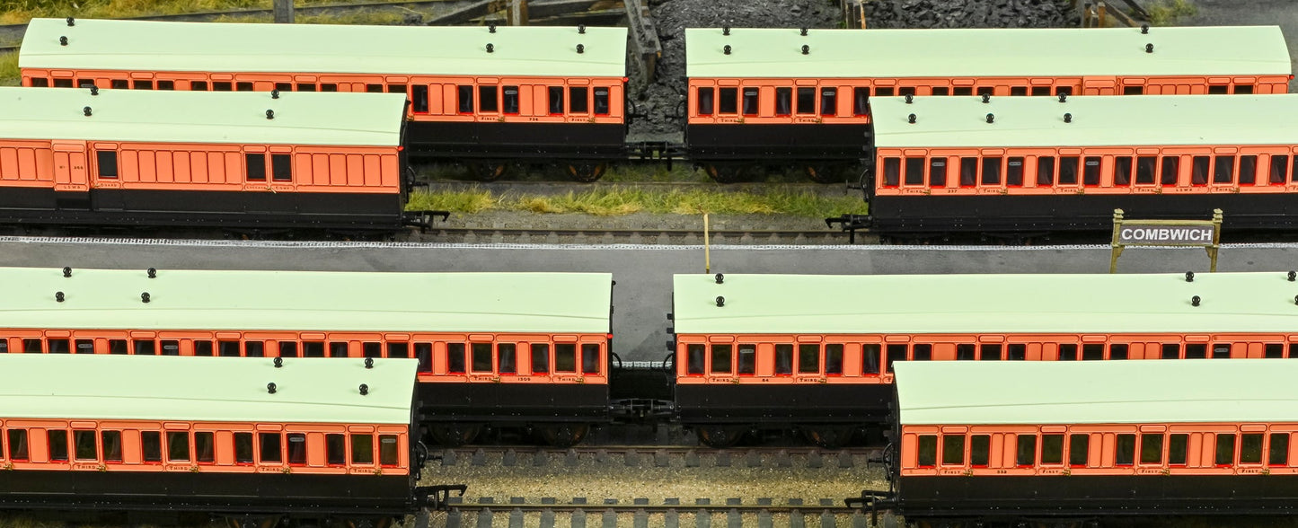 978101 ‘Evolution’ 48’ London and South Western Railway Salmon and Brown No.1225, 237 & 736 Triple Pack