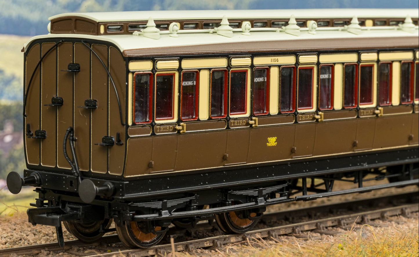 978133 ‘Evolution’ 48’ Great Western Railway Chocolate and Cream (Early Monogram) Third No.1156