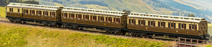 978131 ‘Evolution’ 48’ Great Western Railway Chocolate and Cream (Early Monogram) No.223, 1165 & 65 Triple Pack