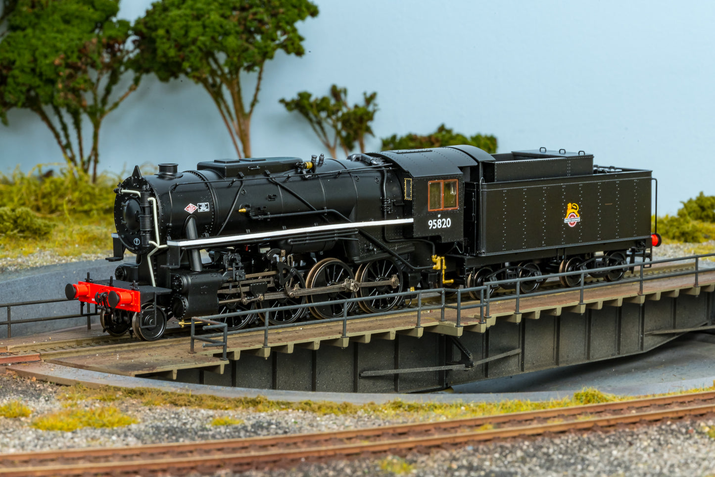 USATC S160 2-8-0 Big Jim BR Black Early Emblem No.95820 (as Preserved) Steam Locomotive - DCC Sound