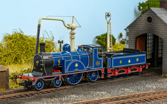Caledonian Railway Single 4-2-2 CR Dark Blue No.123 Steam Locomotive
