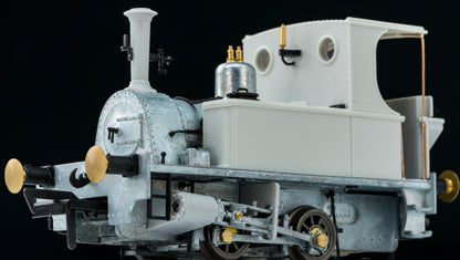 816509 Peckett 0-4-0T 1287 Class LNWR Black Steam Locomotive - DCC Sound