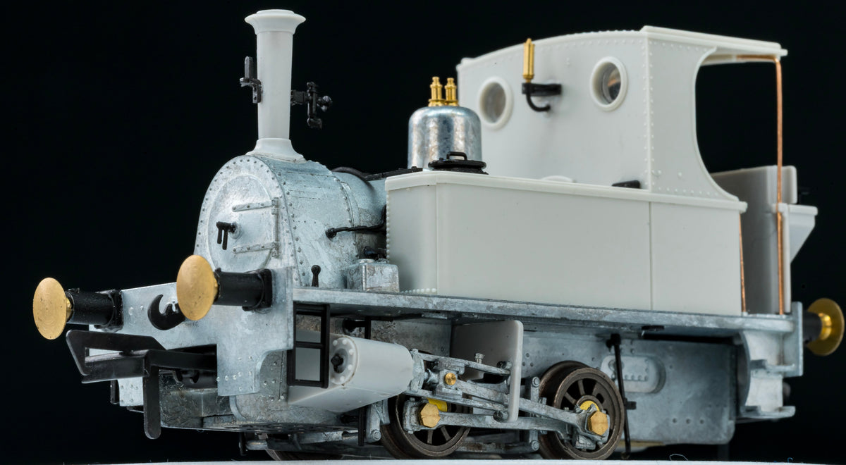 816502 Peckett 0-4-0T No.1631 Plain Mid Green Steam Locomotive - DCC Sound