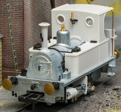 816507 Peckett 0-4-0T 1287 Class Yellow with Wasp Stripes Steam Locomotive - DCC Sound
