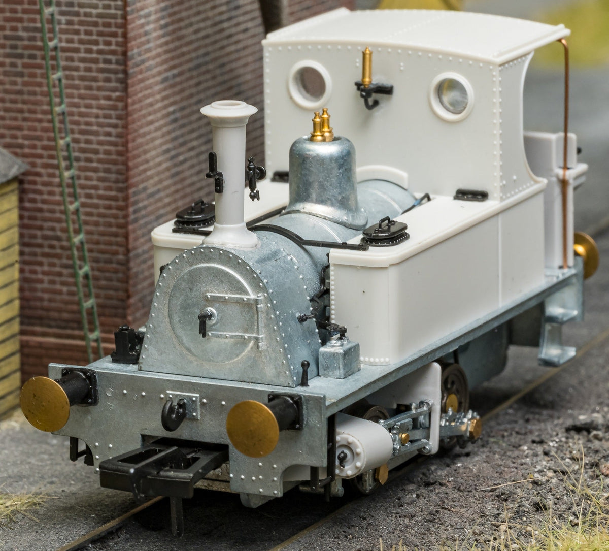 816508 Peckett 0-4-0T 1287 Class 'Iris' Lined Blue Steam Locomotive - DCC Sound