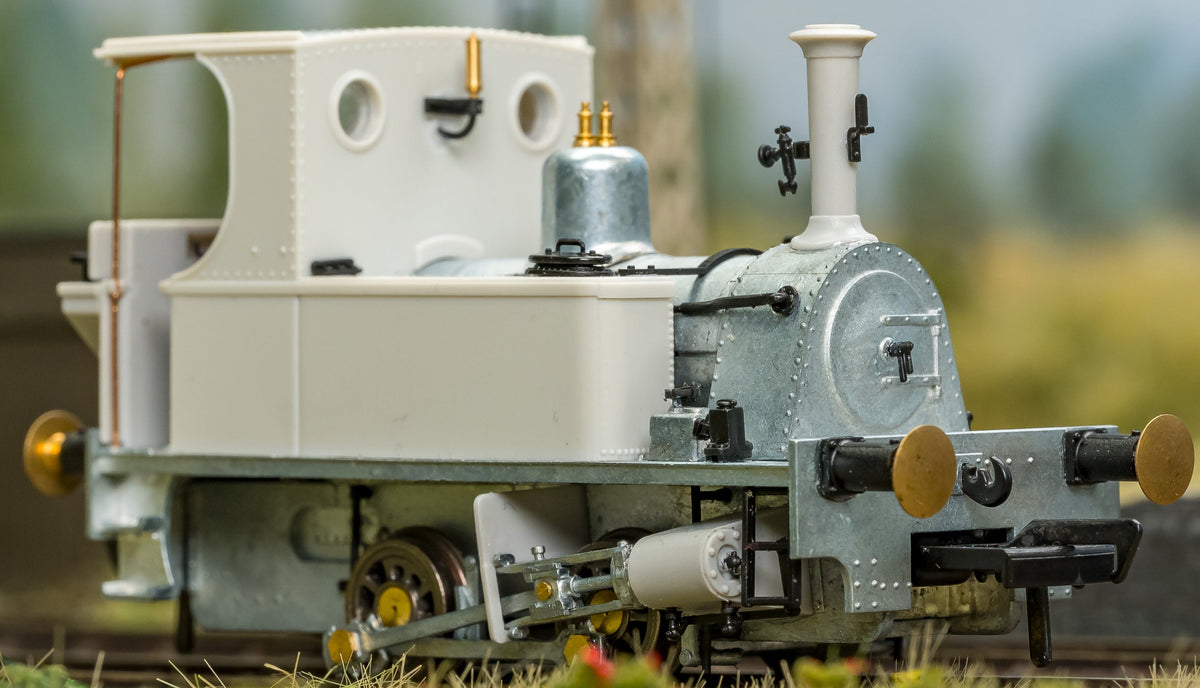816508 Peckett 0-4-0T 1287 Class 'Iris' Lined Blue Steam Locomotive - DCC Sound