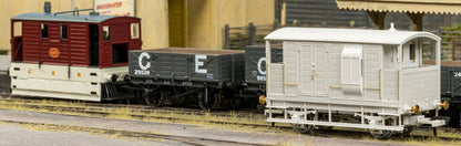 820018 LSWR/WD 20T Brake Van - No. S55106 BR(S) Brown