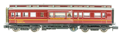 BR Lined Maroon Dynamometer Car E905202