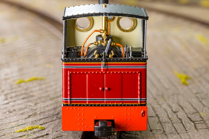 986203 Sirdar Class 0-4-0 Kerr, Stuart & Co. Short-Tank 'What If' - FR Lined Red Steam Locomotive