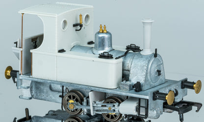 816509 Peckett 0-4-0T 1287 Class LNWR Black Steam Locomotive - DCC Sound