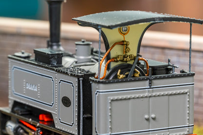 986501 Sirdar Class 0-4-0 Kerr, Stuart & Co. Long-Tank 'Diana’ Lined Grey (As Preserved) Steam Locomotive - DCC Fitted