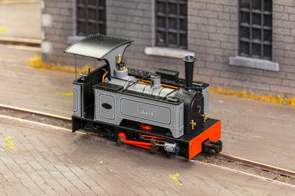 986501 Sirdar Class 0-4-0 Kerr, Stuart & Co. Long-Tank 'Diana’ Lined Grey (As Preserved) Steam Locomotive - DCC Fitted