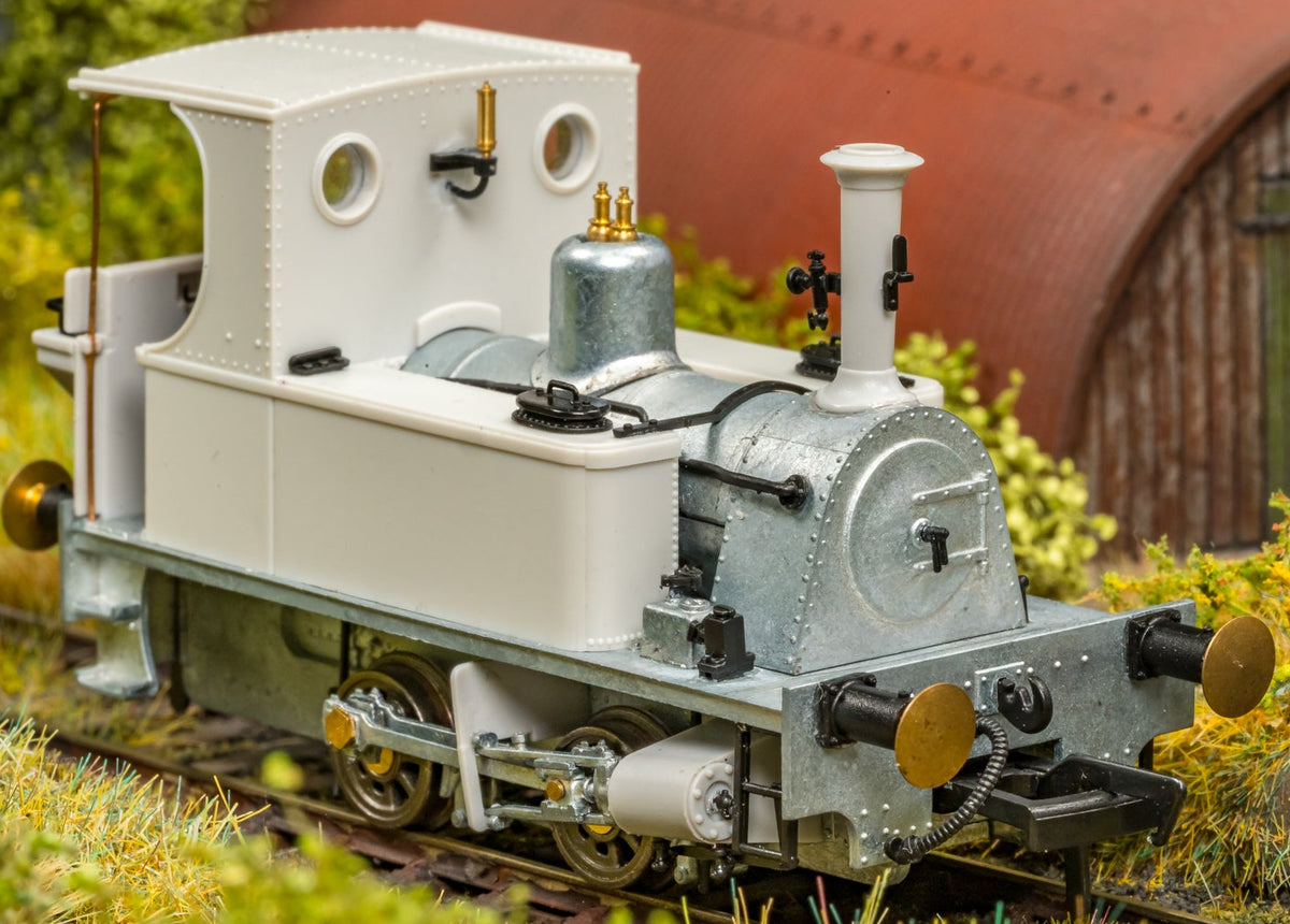 816509 Peckett 0-4-0T 1287 Class LNWR Black Steam Locomotive - DCC Sound