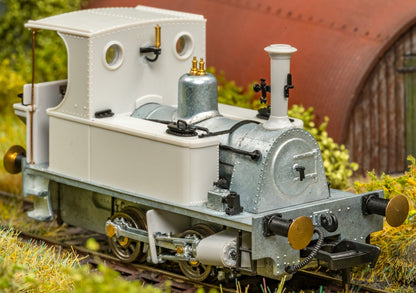 816507 Peckett 0-4-0T 1287 Class Yellow with Wasp Stripes Steam Locomotive - DCC Sound