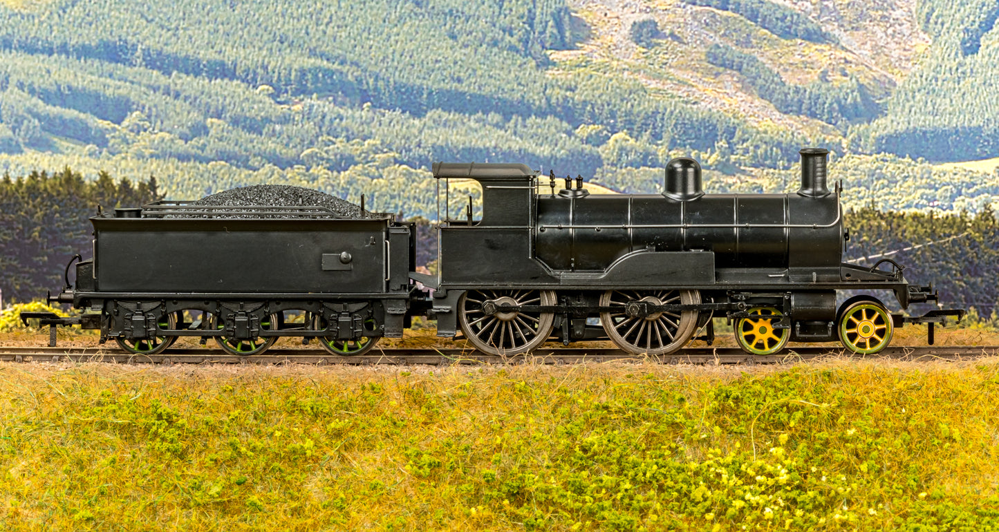 Highland Railway Loch Class 4-4-0 No.125 'Loch Tay' HR Jones Lined Green Steam Locomotive - DCC Sound