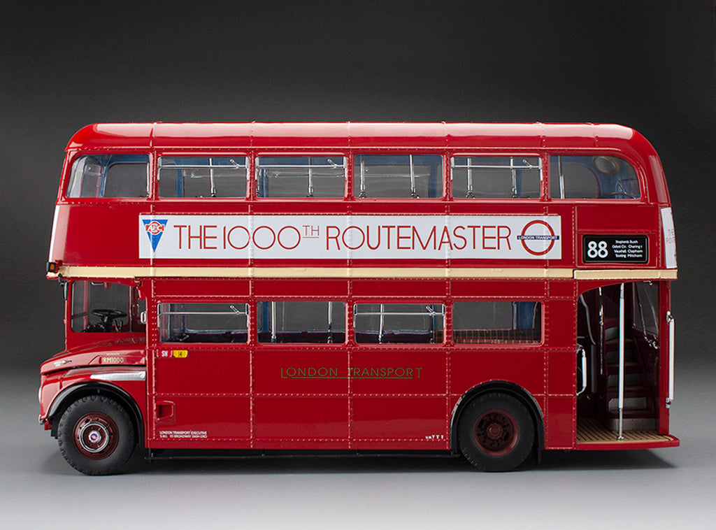 Routemaster Bus RM1000 100 BXL Red (Limited Edition 1000pcs)