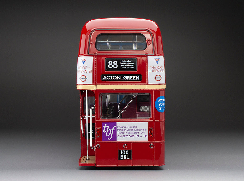 Routemaster Bus RM1000 100 BXL Red (Limited Edition 1000pcs)