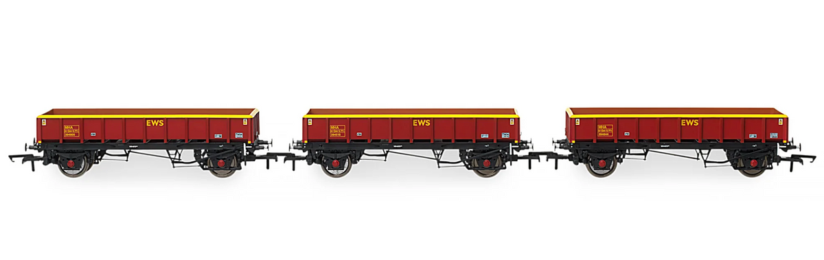 Pre-Owned Set of 3 MHA Coalfish Wagons - EWS Livery - Pack 1