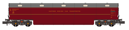 Newton Chambers Car Transporter Eastern Region BR Lined Maroon E96286/293/297E - Pack 2