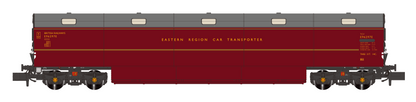 Newton Chambers Car Transporter Eastern Region BR Lined Maroon E96286/293/297E - Pack 2