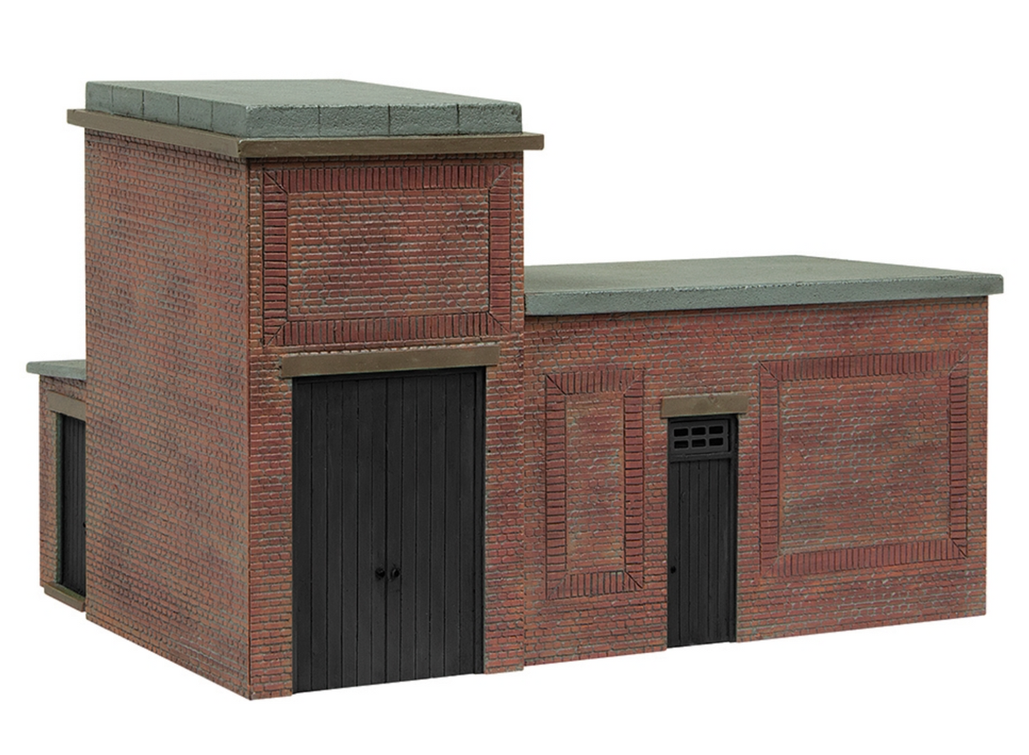 Lineside Brick Substation Black