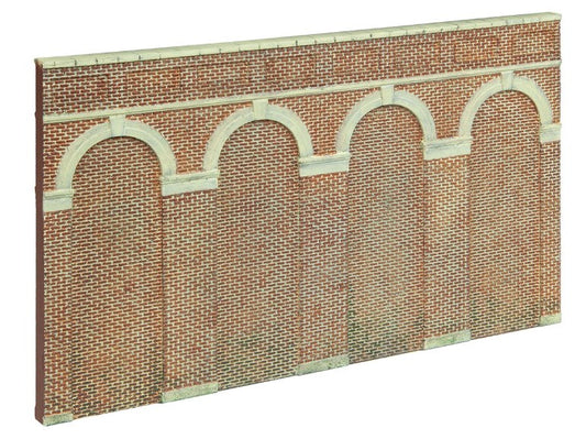 Skaledale High Level Arched Retaining Walls x2 (Red Brick)