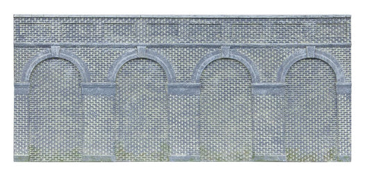 Skaledale Mid Level Arched Retaining Walls x2 (Engineers Blue Brick)