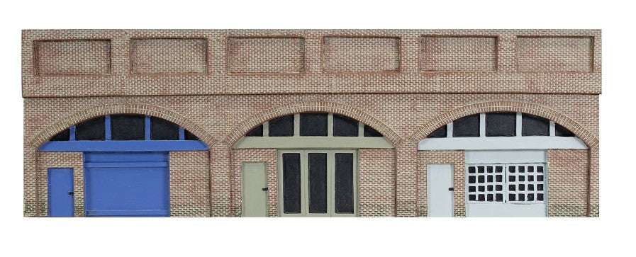 Pre-Owned Skaledale Low Relief Viaduct with Lock Ups 2 Red Brick