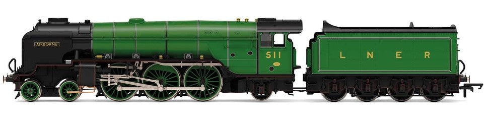 LNER Thompson Class A2/3 4-6-2 LNER Apple Green 'Airborne' 511 Steam Locomotive