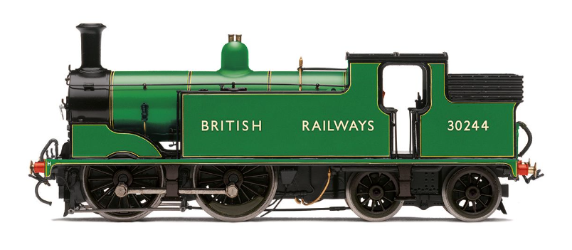 Class M7 0-4-4T 30244 BR Malachite Green Steam Locmotive