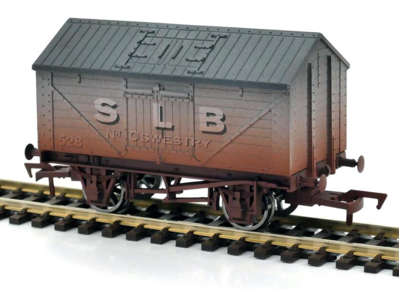 Lime Wagon SLB 528 - Weathered