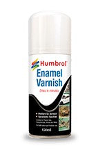 Enamel No 135 Satin Varnish - Modellers Spray 150 ML