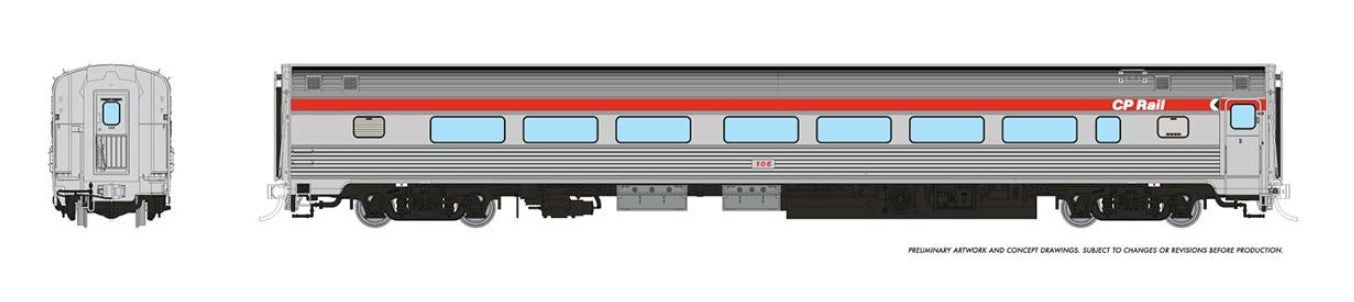 115117 HO Budd Coach w/HEP: VIA Rail - Canada Scheme: #8112