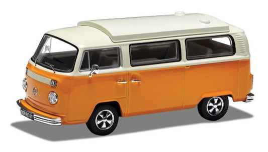 Volkswagen Campervan Type 2 Bay Window, Marino Yellow and Pastel White