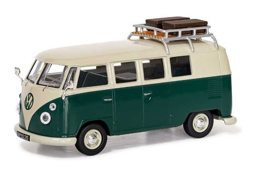 Volkswagen Devon Caravette Type 2 1500 SP, Pearl White and Velvet Green