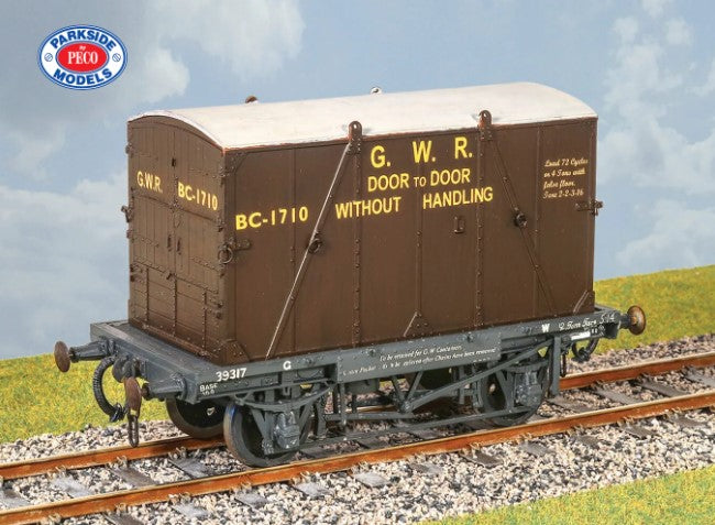 GWR Container Wagon With "B" Container