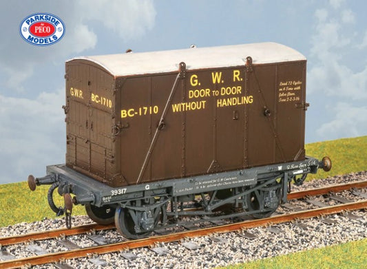 GWR Container Wagon With "B" Container