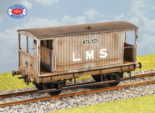 LMS Ex MR Design 20 Ton Goods Brake van