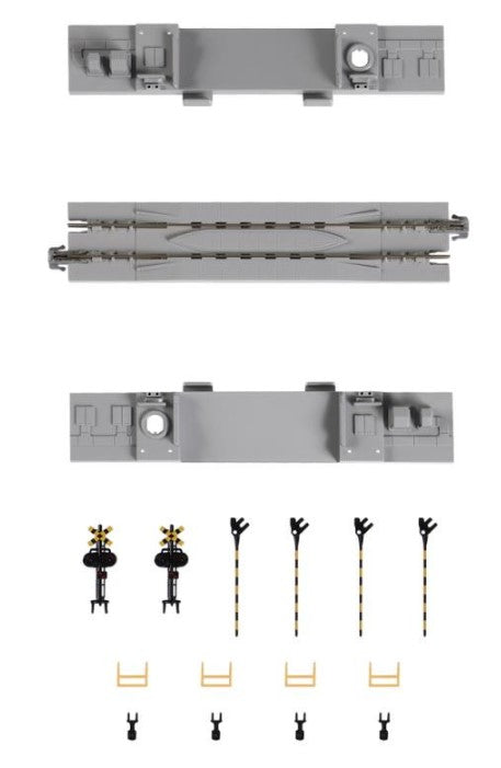 Unitrack (S124C) Straight Level Crossing Track 124mm