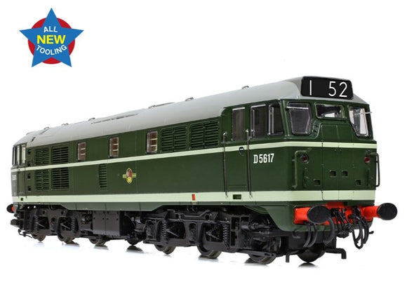 Class 30 D5617 BR Green (Late Crest) Diesel Locomotive