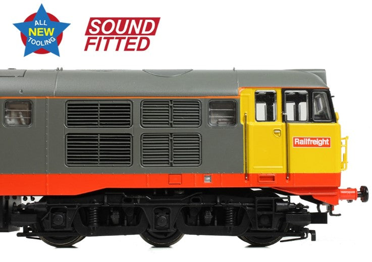 Class 31/1 Refurbished 31180 BR Railfreight (Red Stripe) Diesel Locomotive - DCC Sound