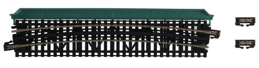 Unitrack (R481-15T) Curved Girder Bridge Green 15 Degree