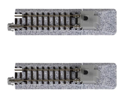 Kato 20-046 Ground Level Buffer Stop (Brick) on 62mm Straight (2)