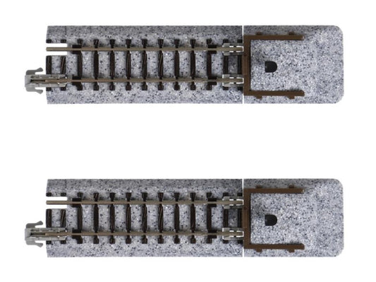 Kato 20-047 Ground Level Buffer Stop (Wood) on 62mm Straight (2)