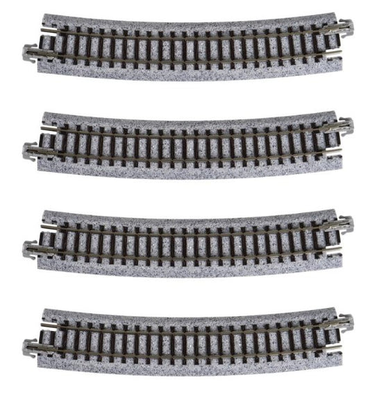 Kato 20-160 Ground Level Radius 481mm Curved Track 15 Deg.(4)