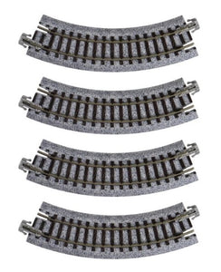 Unitrack Compact (R117-45) Curved Track 45 Degree 4pcs