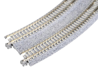 Kato 20-184 Concrete Sleeper Curved Double Approach Track Set