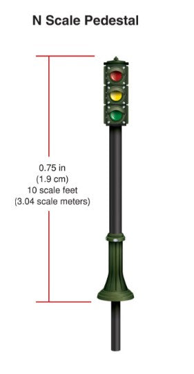 JP5635 N Pedestal Traffic Lights